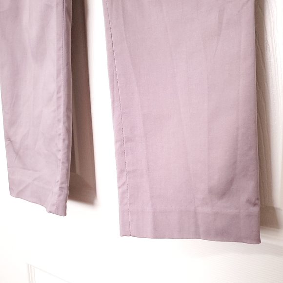 RW&CO cotton cropped pants suit bottoms lilac purple grey 4 fits XS pastel - Picture 6 of 10